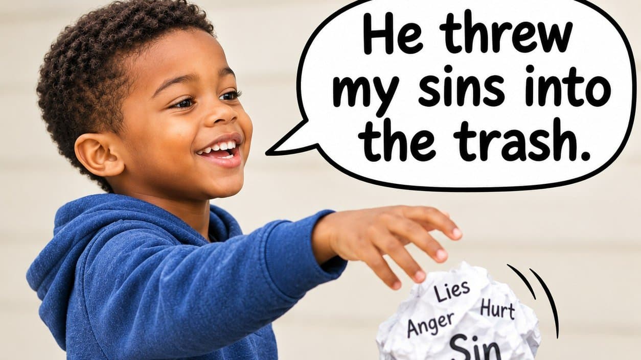 He Threw my Sins Into the Trash!